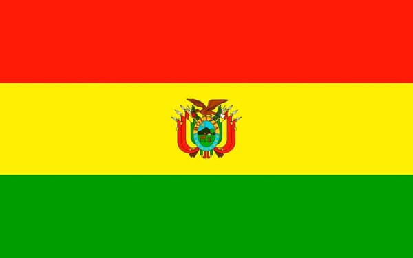 Bolivia flagga
