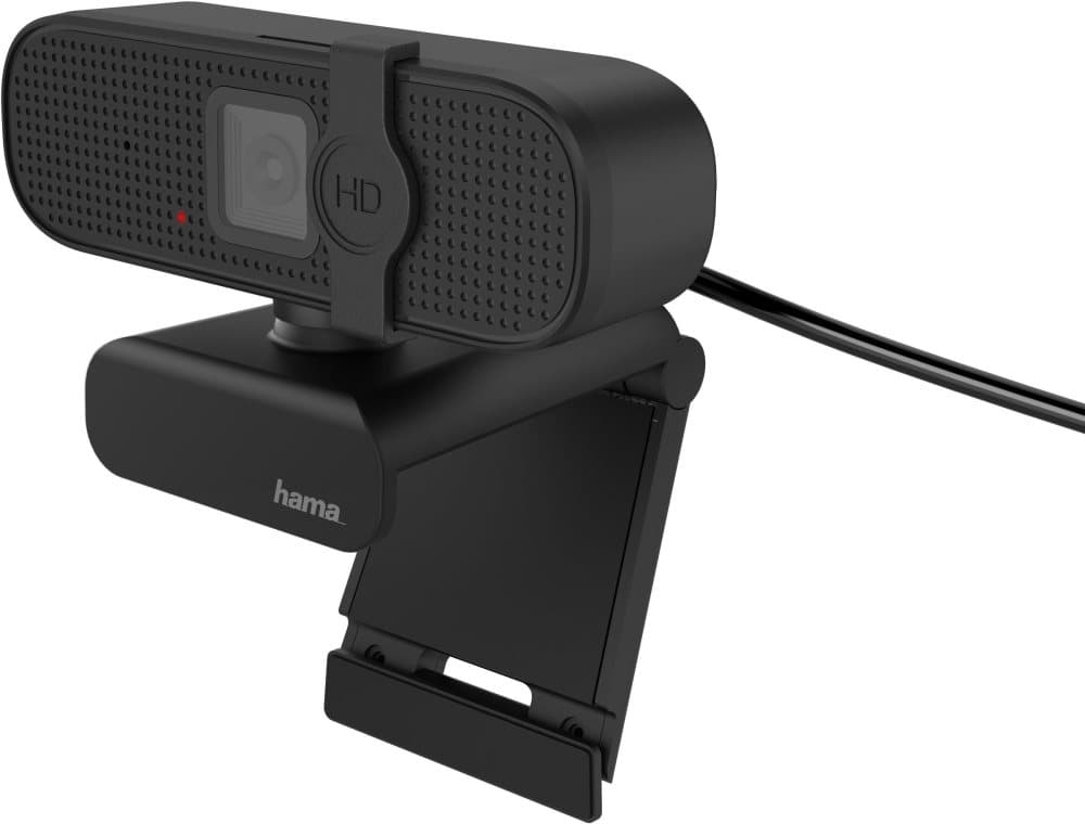 HAMA Webcam Full HD Spy Protection 16:9 Mono Svart