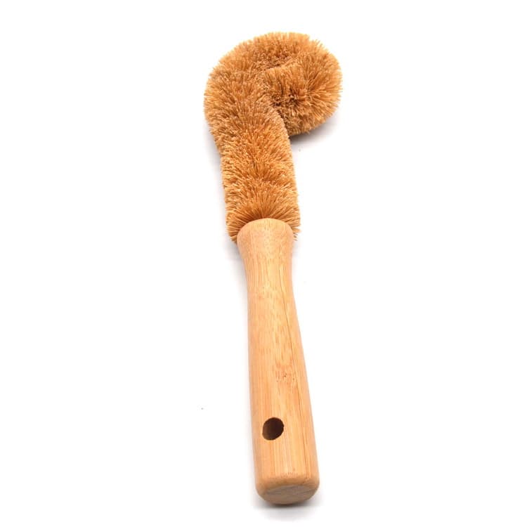 Flaskborste av Bambu och Kokosnötsfiber