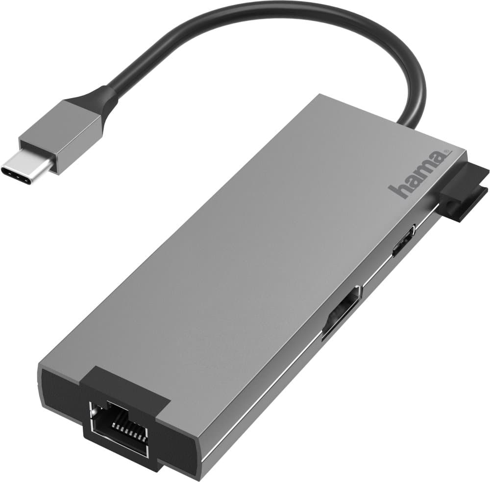 HAMA Adapter USB-C Multi 4x Porte HDMI/LAN