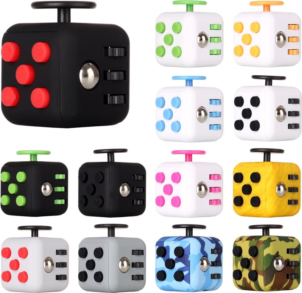 Fidget Cube - Den Ultimata Stresskuben - 6 Övningar