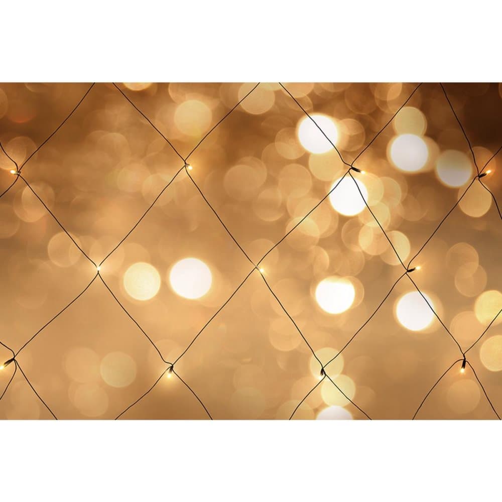 Nordic Home LED ljusnät för utomhusbruk, varmvitt, 3x2m