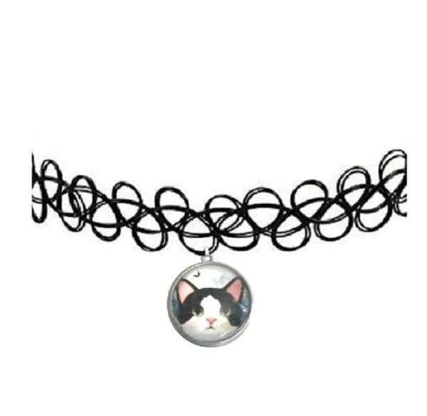 Choker - Tattoo - Cat