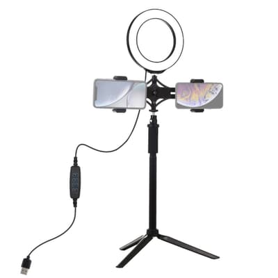 Puluz Tripod Mount + LED Light Kit (iPhone)