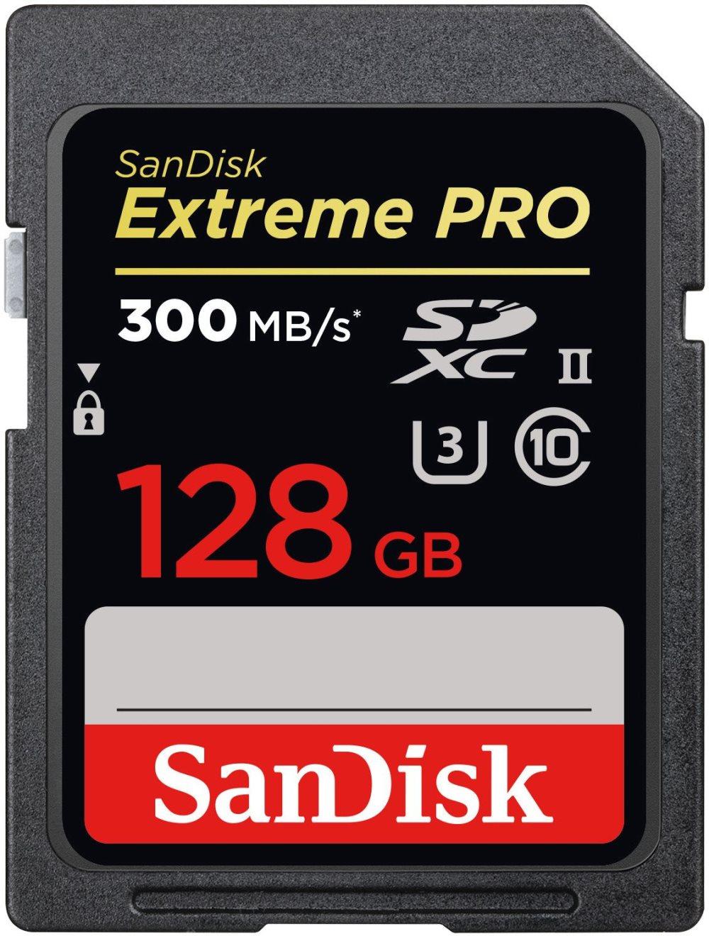 SanDisk Extreme Pro 300MB/S - minneskort