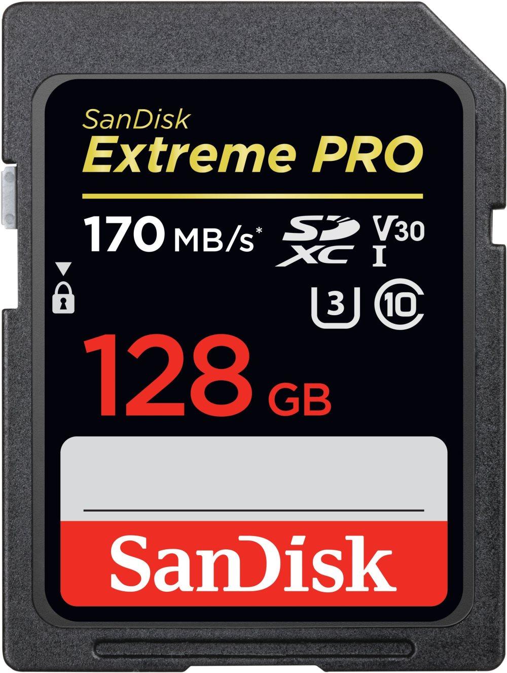 SanDisk Extreme Pro 170MB/S - minneskort