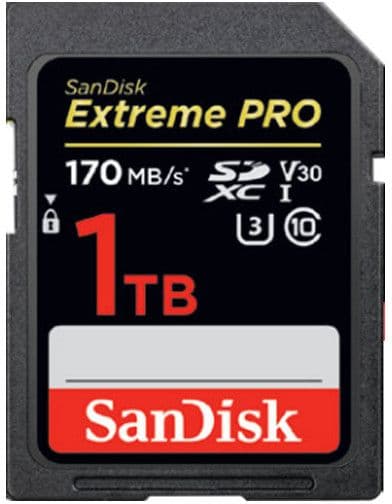 SanDisk Extreme Pro 170MB/S - minneskort