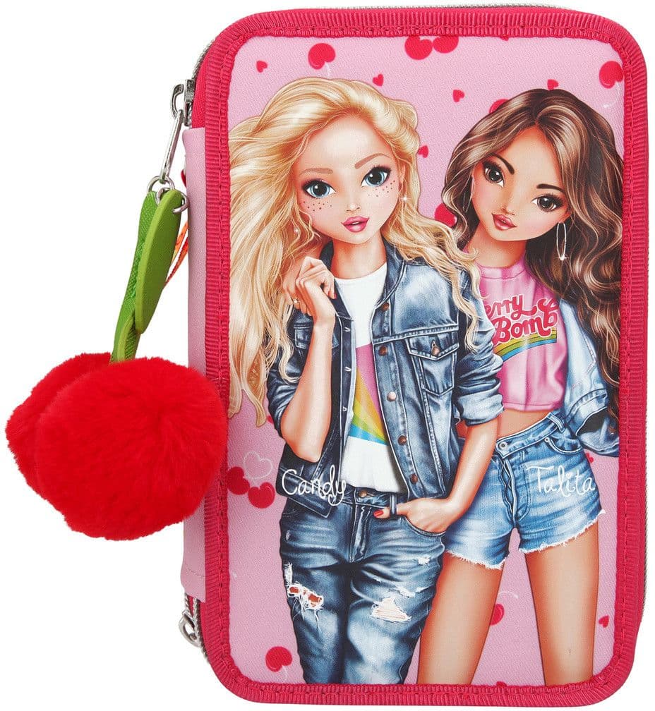 TOPModel Trippelpennfodral Cherry Bomb