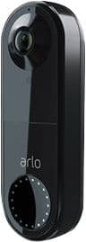 Arlo Wired Video Doorbell - HD-video Black