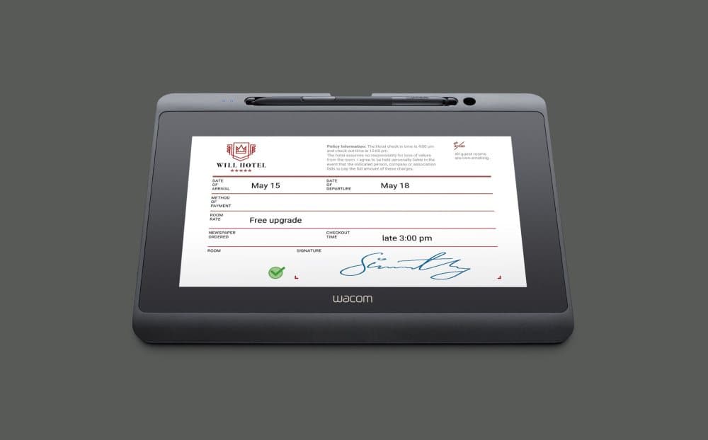 WACOM Signaturplate DTH-1152