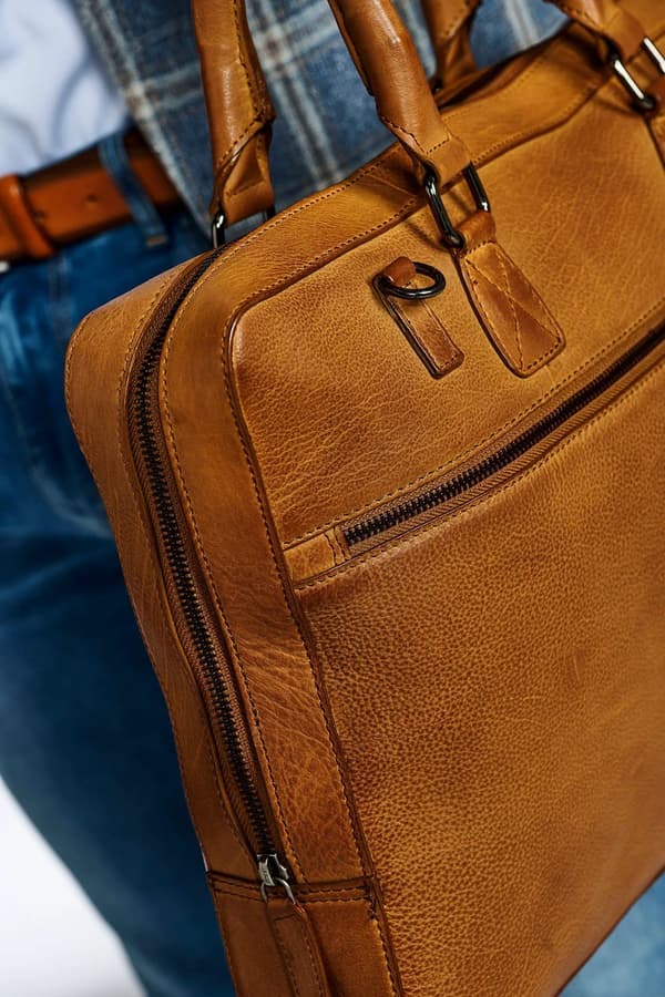 GR88 Tasker - Computer bag - Cognac - GR88-1062-ONESIZE-70-C