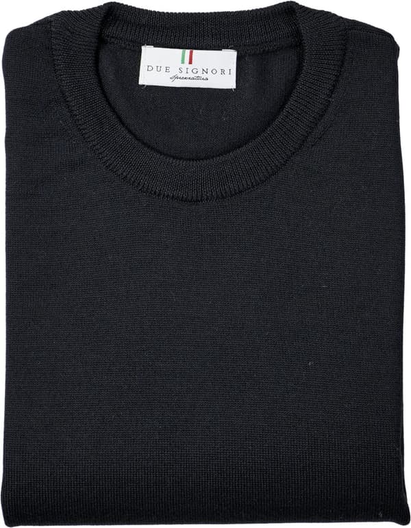 yarn dyed plain black