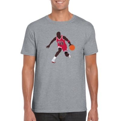 Michael Jordan Grå T-shirt