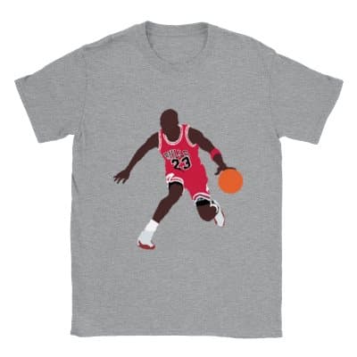 Michael Jordan Grå T-shirt
