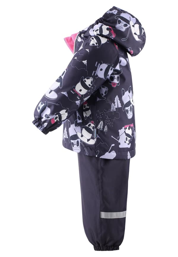 LASSIE Winter set Oivi Dark plum 713732-4953-80