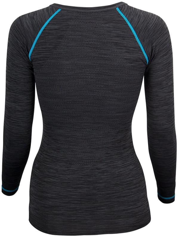 Thermo shirt for women AVENTO 0771 38 Black/Aqua