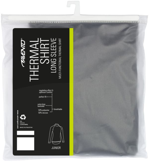 Thermo shirt for kids AVENTO 0719 116cm black