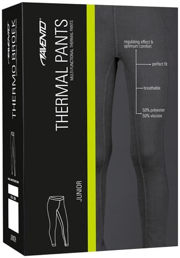 Thermo pants for kids AVENTO 0726 116 black