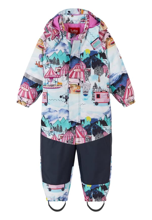 TUTTA winter overall MENNI, pink, 6100007A-6821, 98 cm