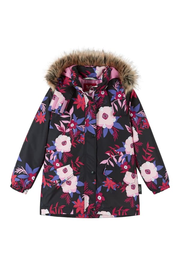 TUTTA winter jacket SELEMA, pink/black, 6100010A-9991, 140 cm