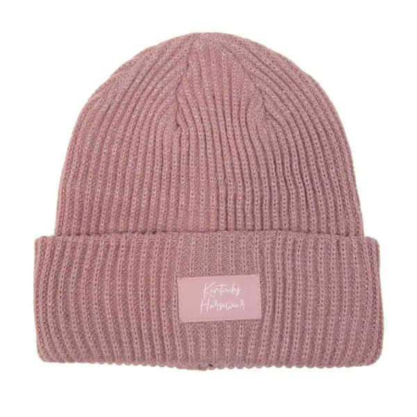 Kentucky Beanie Glitter Rosa