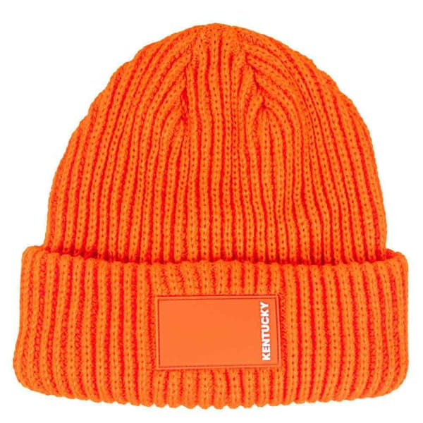 Kentucky Mössa Med Logotyp I Gummi Orange
