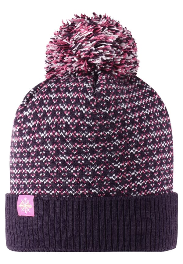 LASSIE Beanie Rebeca Dark plum 728783-4951-46/48