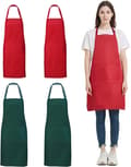 Miniatyrbild 4 av 8: 4 Packs bbq Chef Apron with 2 Pockets Various Colours