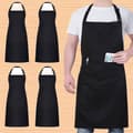 Miniatyrbild 2 av 8: 4 Packs bbq Chef Apron with 2 Pockets Various Colours