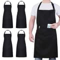 Miniatyrbild 1 av 8: 4 Packs bbq Chef Apron with 2 Pockets Various Colours