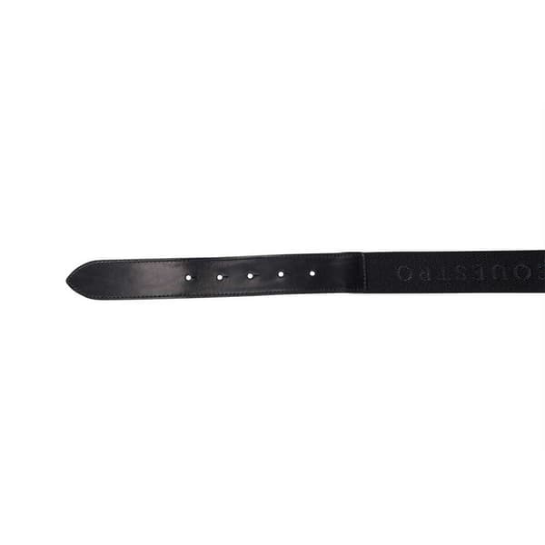 Equestro Elastic Fibbia Logo Bälte  90 cm