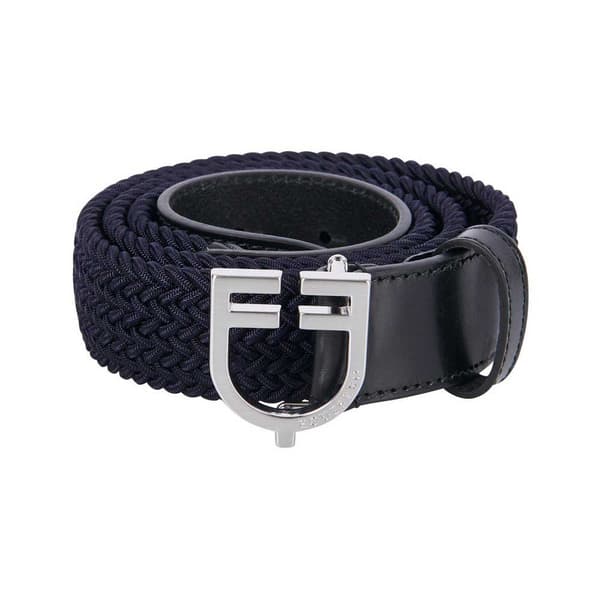 Equestro Fibbia Logo Bälte  110 cm