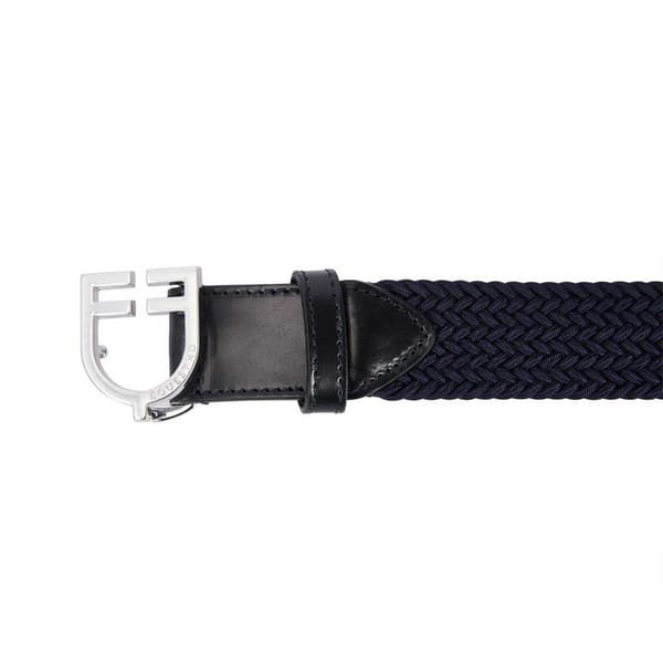 Equestro Fibbia Logo Bälte  60 cm