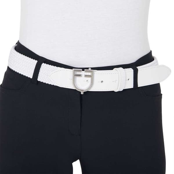 Equestro Fibbia Logo Bælte  80 cm