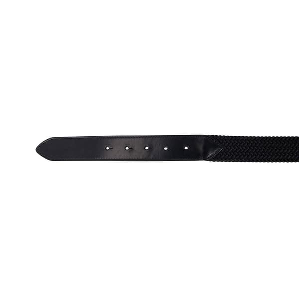 Equestro Fibbia Logo Bälte Svart 70 cm