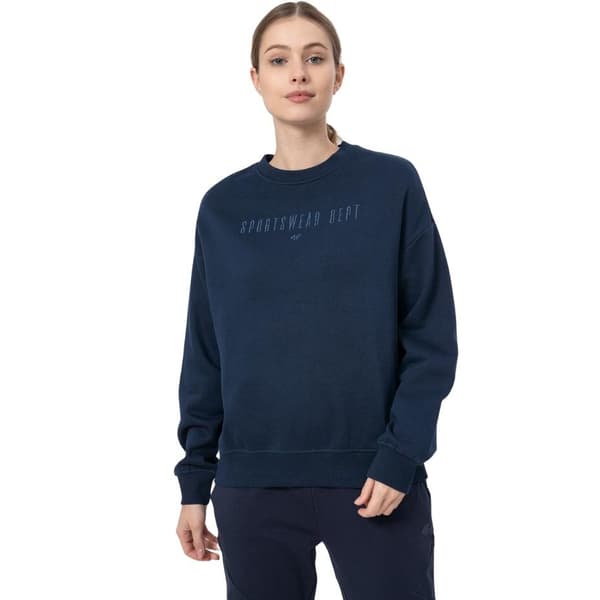 Women's sweatshirt 4F dark navy blue H4Z22 BLD033 30S M