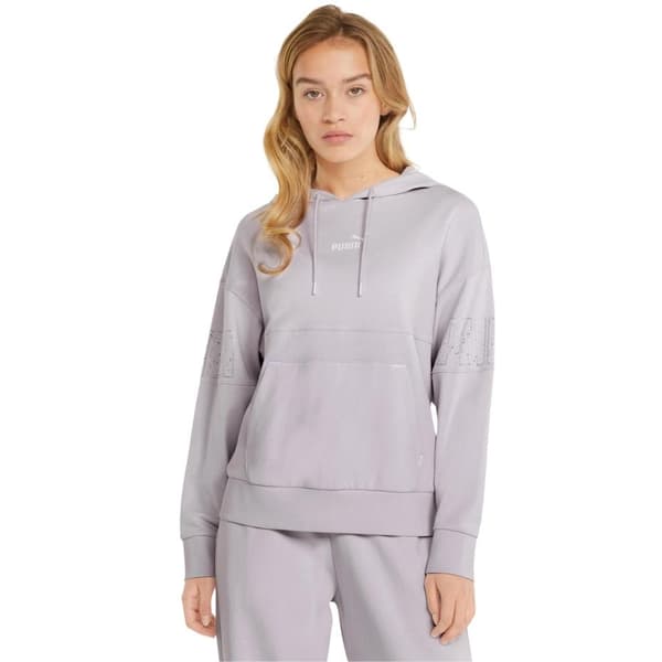 Puma Power Colorblock Stardust Hoo Women's Sweatshirt Purple 848828 73