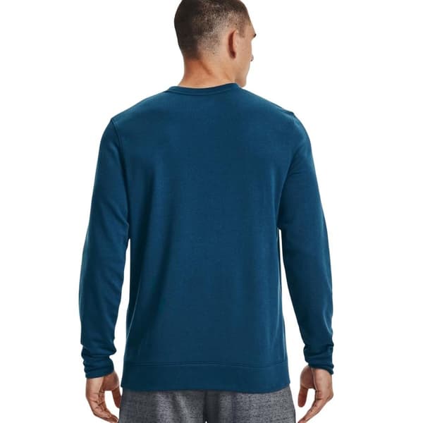 Under Armour UA Rival Terry Logo Crew Men's Sweatshirt Blue 1370391 458