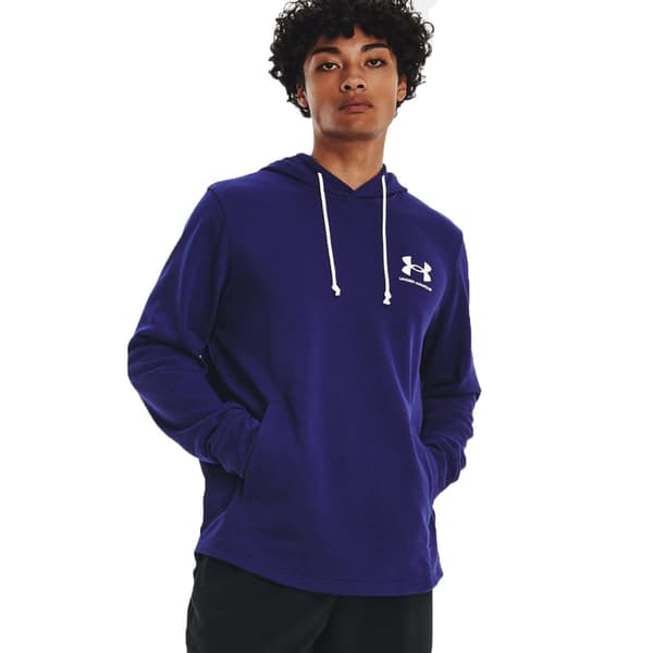 Under Armour UA Rival Terry LC HD Blue 1370401 468 Men's Sweatshirt