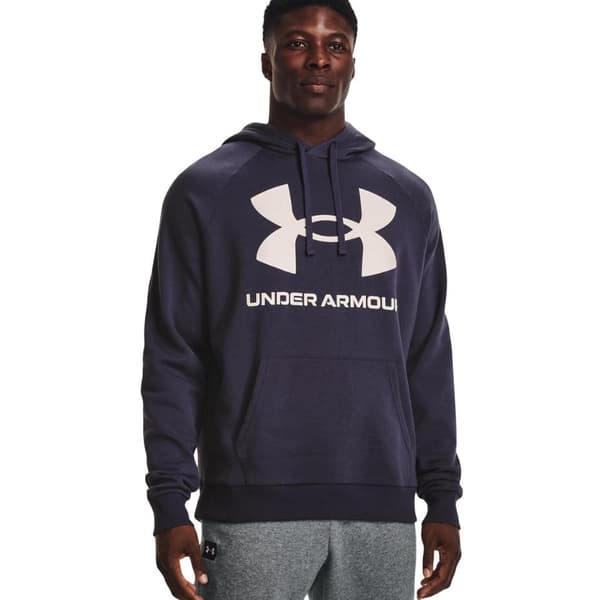Under Armour Men's Rival Fleece Big Logo HD Sweatshirt Purple 1357093 558