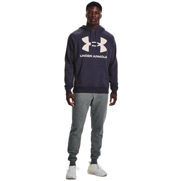 Under Armour Men's Rival Fleece Big Logo HD Sweatshirt Purple 1357093 558