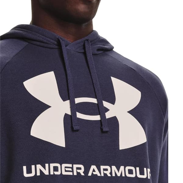 Under Armour Men's Rival Fleece Big Logo HD Sweatshirt Purple 1357093 558
