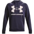 Miniatyrbilde 1 av 6: Under Armour Men's Rival Fleece Big Logo HD Sweatshirt Purple 1357093 558