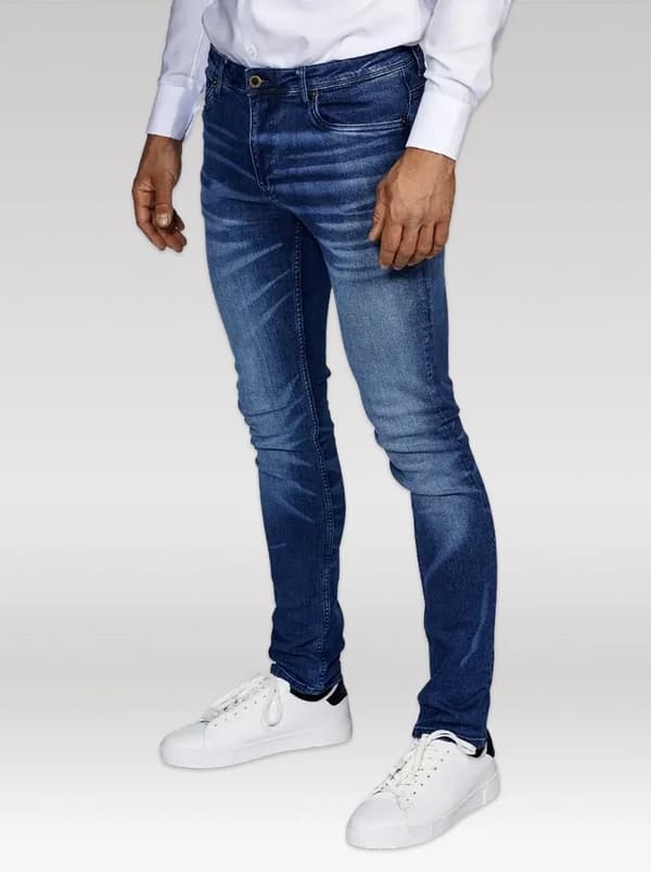 Mørk Vask Skinny Stretch