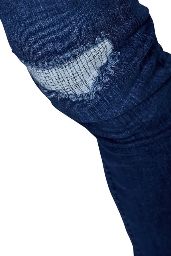 Hullede Skinny Stretch