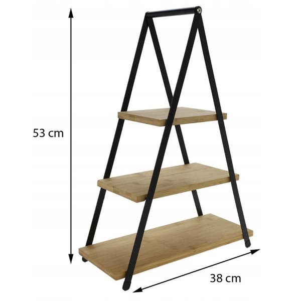 53 cm monikerroksinen välipalalautanen