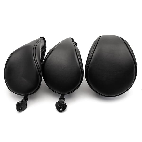 3-pack headcovers i konstläder