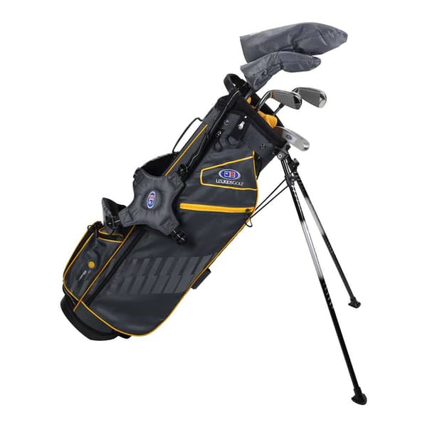 Us Kids Nuorten Vasenkätinen Yhdistelmägolfmailasetti Ultralight Us63 Musta
