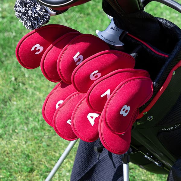 Headcovers till järnklubbor - Set 11 st