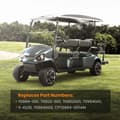 Miniatyrbillede 3 af 4: Styringsgear Kasse Samling, Passer til EZGO Modeller, Poleret og Rustbeskyttet, Holdbart Design